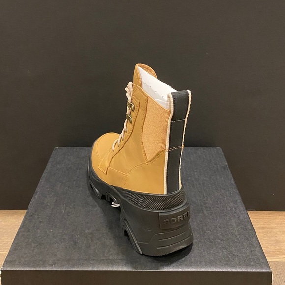 Sorel Brex Tawny Buff Black Lace Up Bootie Ankle Boots Shoes Multi Size NEW - Picture 7 of 8